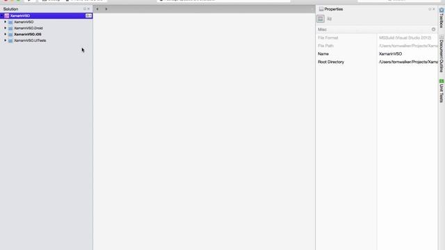 Setting Up Xamarin Studio with VSO using Git смотреть онлайн