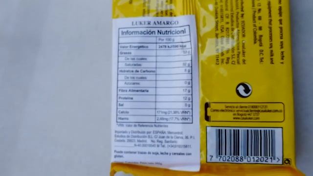 Абсолютный шоколад Luker Круче бельгийского, швейцарского Круче всех Тотально горький шоколад смотреть онлайн