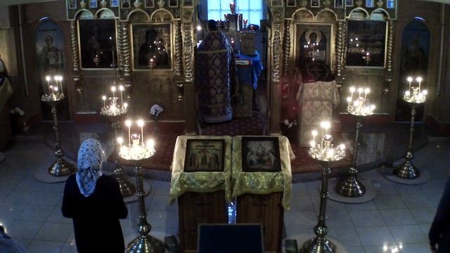 06:30 03.10.21. Ранняя Божественная Литургия в храме Всех Святых г. Тюмень смотреть онлайн