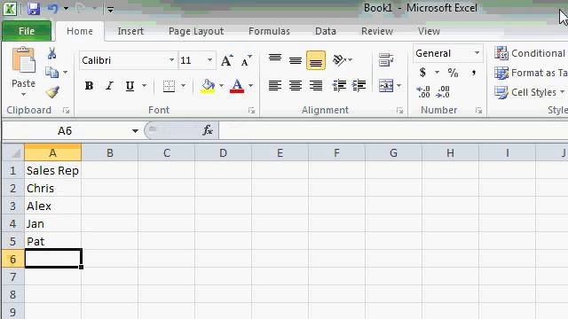 Excel 2010 Beginner 1, Lesson 05 смотреть онлайн