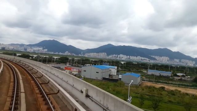 Urban planning in Busan, South Korea Wonderful metro from airport Busan to the city смотреть онлайн