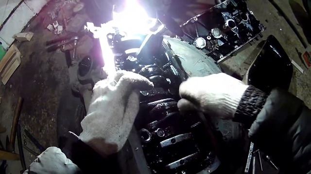 Ремонт своими руками двигателя Калина 1.4 16V Часть 1 смотреть онлайн