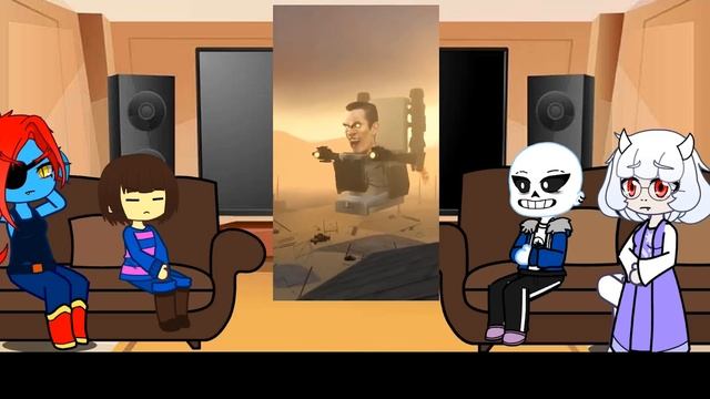 Undertale react to Skibidi Toilet (40-52) смотреть онлайн