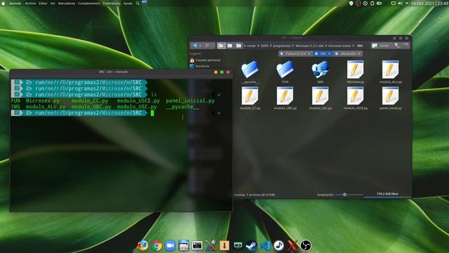 Ejecutar Script Python en Linux смотреть онлайн