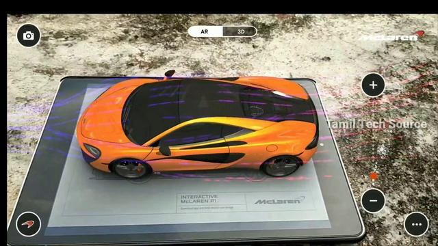 Augmented Reality(AR) Apps For Android 2018 | AR McLaren car app in tamil | Tamil Tech Source смотреть онлайн