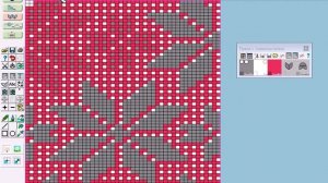 Создание узора для мозаичного жаккарда в ДК8