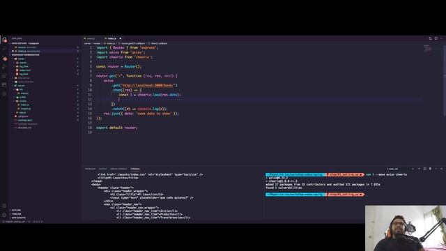 Afterwork BABEL: Webscraping con Axios y Cheerio смотреть онлайн