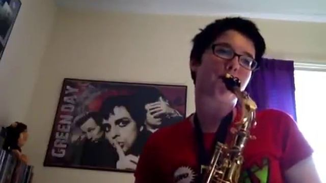 Green Day - Basket Case (Alto Saxophone cover) смотреть онлайн