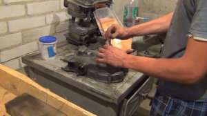 Частичная сборка запорожского двигателя (МЕМЗ 968Н)