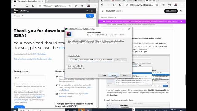 Practical Java: Installing the Java JDK and IntelliJ on Windows 10 смотреть онлайн