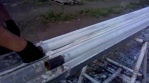 Покраска и грунтовка труб за 6 сек