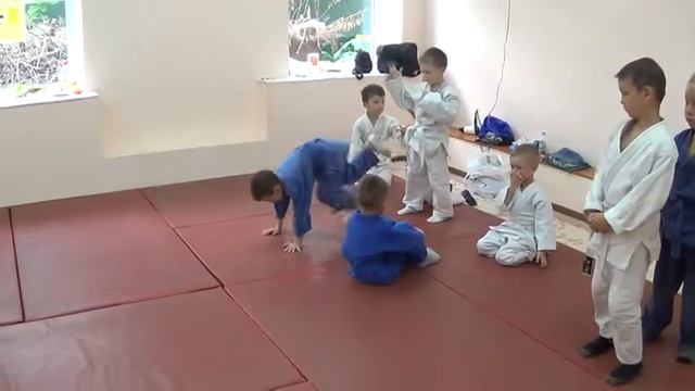 Дзюдо. Дети 5 - 6 лет. Разминка. Centre Judo Kids. Feodosiya смотреть онлайн