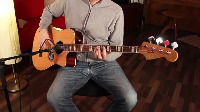 Fender Kingman Acoustic Bass SCE DEMO (VIDEO) смотреть онлайн