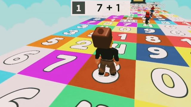 Походу я умная ?Играю в роблокс. математику. смотреть онлайн