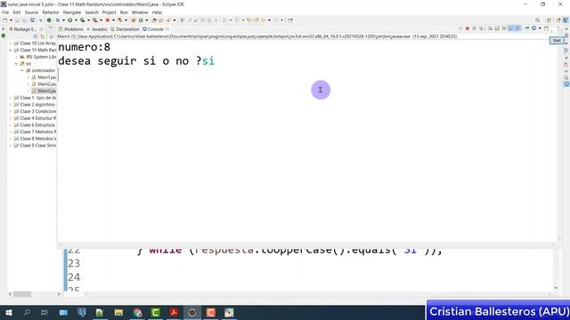 Números Aleatorios en Java Math random generar números entre un intervalo obtener máximo y mínimo P смотреть онлайн