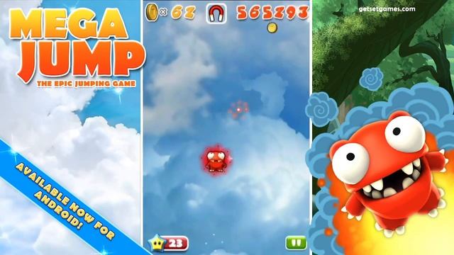Mega Jump Android смотреть онлайн