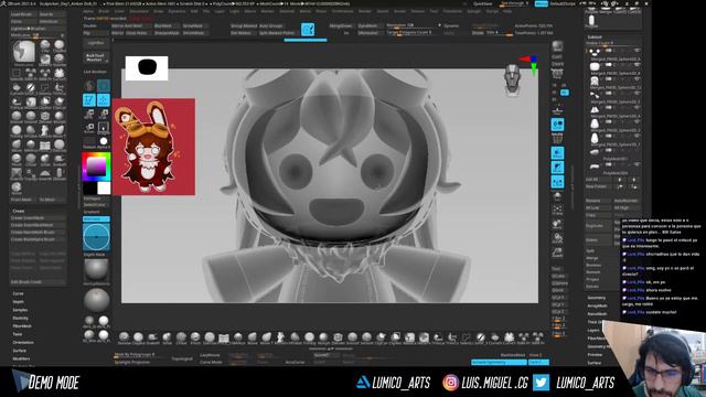[Esp/Eng] Sculptober: Genshin Impact Amber Doll смотреть онлайн