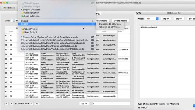 How to use DB Browser for SQLite on Link&Grow database смотреть онлайн