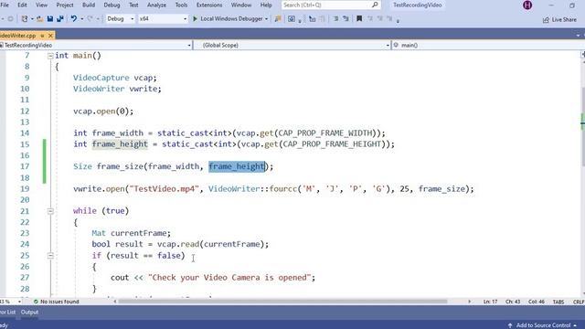 Part2 Record and Save a video смотреть онлайн