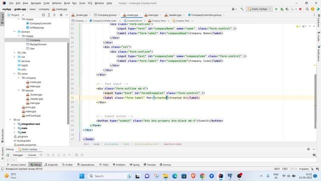 Create | CRUD | Groovy and Grails Tutorial Part 4 смотреть онлайн