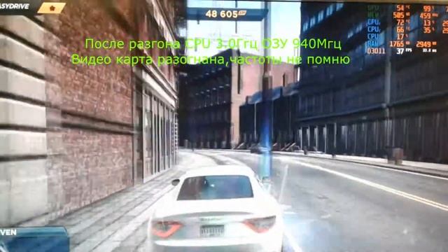 GA-P35-DS3L + Xeon L5410(Q6600) разгон + HD 3850 тесты в играх NFS MW,Warface,CS GO,WOT,Crysis 2 смотреть онлайн