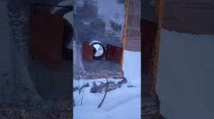 Защита от ветра  для парапетного котла данко