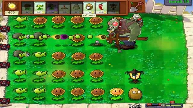 PvZ Brutal Mode NLL, 25 Sun - Part 40 - No Lawnmowers Lost смотреть онлайн