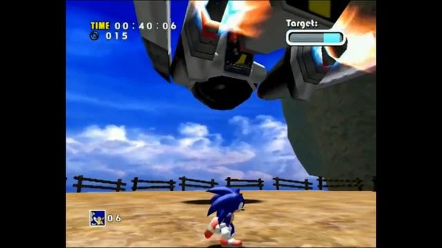 Sonic Adventure DX Director's Cut (PS3) Playthrough Part 1 (Sonic's Story Part 1) смотреть онлайн