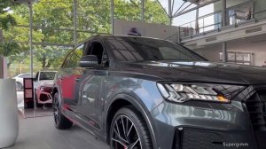 New Audi Q7 S line 50 TDI quattro 2023 - Visual review by Supergimm