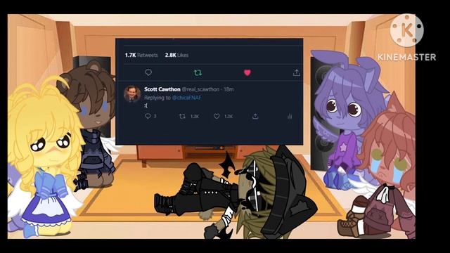 Fnaf 1 react to Withered Animatronics in a Nutshell смотреть онлайн