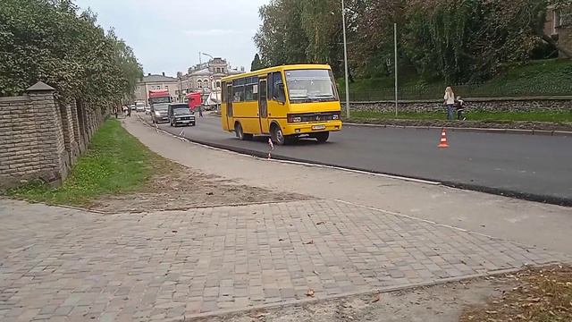БАЗ-А079.19 "Мальва" АС1705ВА маршрутом 58/2 смотреть онлайн
