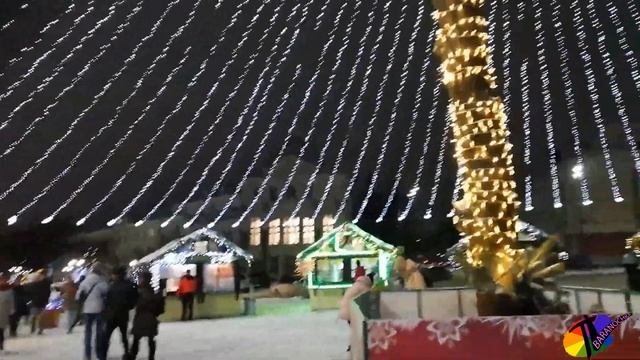 Предновогодняя прогулка по городу. смотреть онлайн