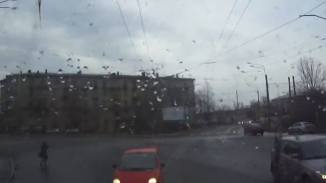 Троллейбус Санкт-Петербурга 3-22: ЗиУ-682В б.1669 по №42 (17.04.13) смотреть онлайн