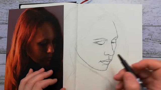 Быстрый набросок портрета смотреть онлайн