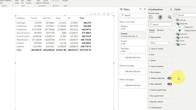 How to design EYE-CATCHING Tables (or Matrix) in Power BI // Beginners Guide to Power BI in 2023 смотреть онлайн