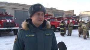 Пожарные показали мастерство в боевом развертывании. Панорама 5 декабря 2023