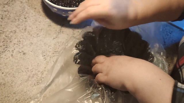 Желе из черники.Blueberry Jelly.