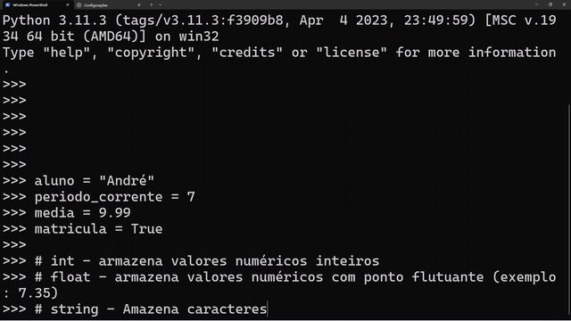 Introdução à Programação Python #02 Tipos de dados смотреть онлайн
