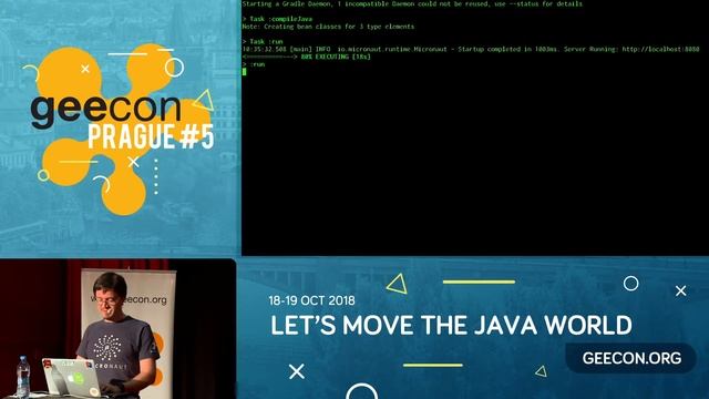 GeeCON Prague 2018: Vladimír Oraný - Micronaut - as small as it gets смотреть онлайн