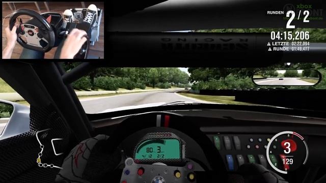 Forza Motorsport 4 Exclusive PiP Gameplay with Fanatec CSR Wheel | BMW Z4GT3 Road America смотреть онлайн
