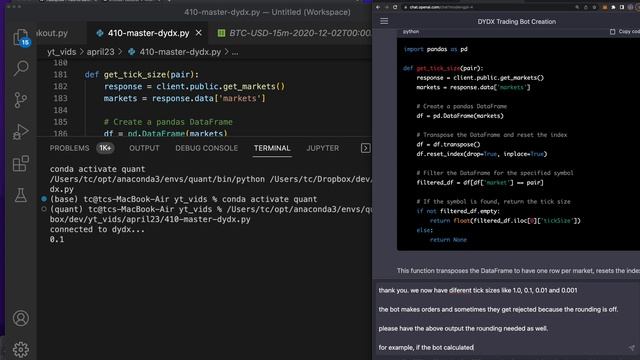 Chat GPT-4 makes a Liquidity Grab Trading Algo for Crypto смотреть онлайн