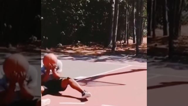 баскетбольный мяч голова