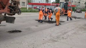 В ДРСУ закончился асфальт? Ремонт дороги по суворовским нанотехнологиям. 2.06.2022г