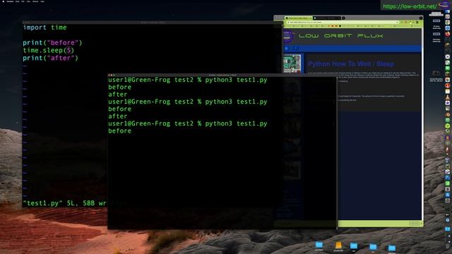 Python - How To Wait / Sleep смотреть онлайн
