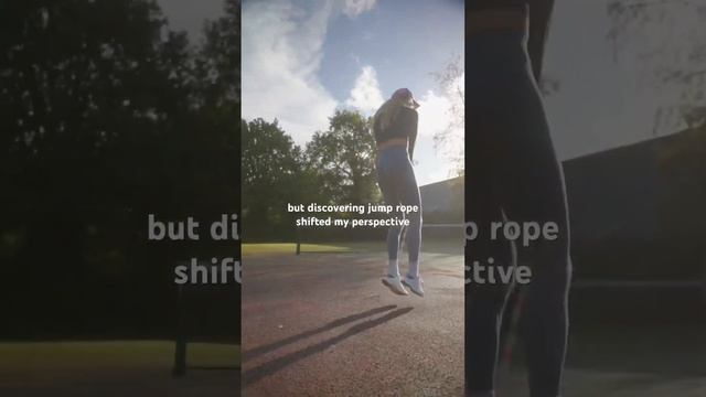 Mindset helps but choosing the right activity helps more ? #jumprope #skipping #fitness #motivation смотреть онлайн