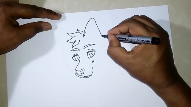 How to draw a Furry | Easy Drawing with Pen смотреть онлайн