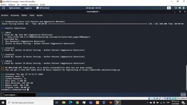 Como Usar WPSCAN | Kali Linux смотреть онлайн