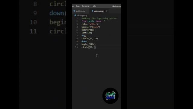 Making nike logo from python ??? Study Point by Dhruv смотреть онлайн