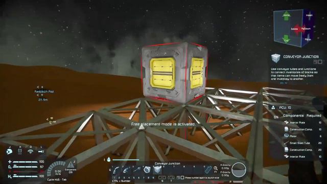 Martian Survival ep1- Quickstart (Space Engineers) смотреть онлайн