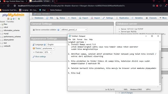 Tutorial e-Learning kemenag dalam satu server untuk beberapa Madrasah/Lembaga via xampp смотреть онлайн